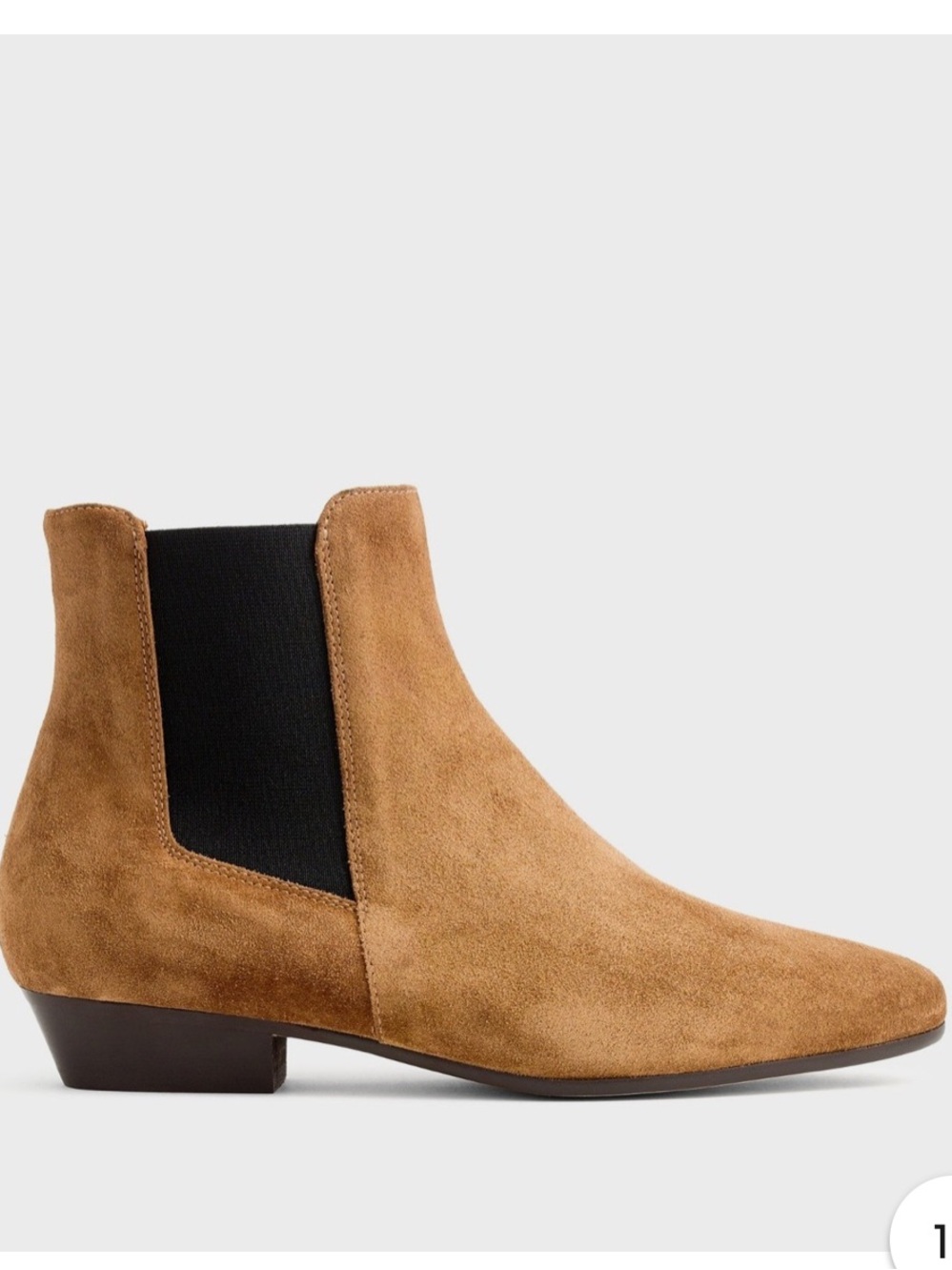 JCrew Suede Chelsea Boot